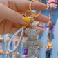 Teddybear key/bag charm