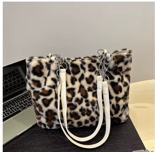 Wild Muse Faux Fur Tote