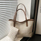 Parisian Check Tote Set
