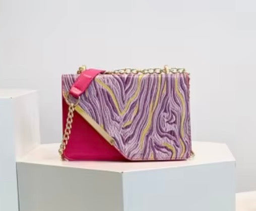 Aurora Vein mini chain bag