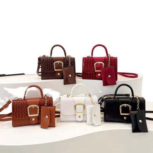 Luxe croc bag