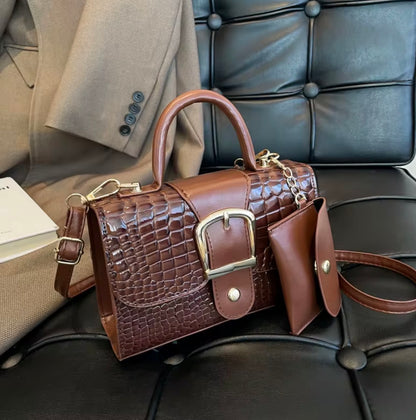 Luxe croc bag