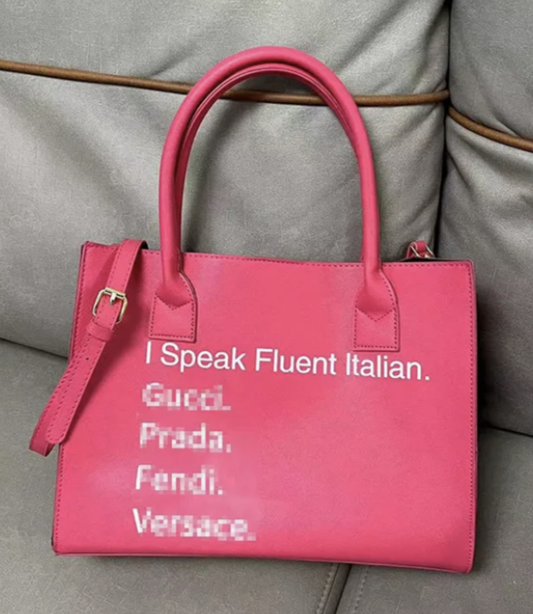 I speak fluent French/Italian