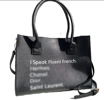 I speak fluent French/Italian